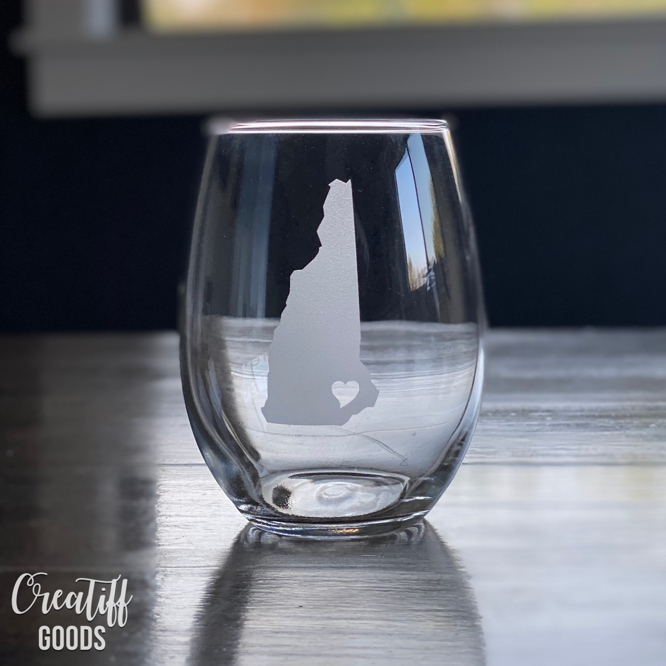 15 oz Etched Wine Glass Relax & Accept The Crazy – Artsy Niche Creations